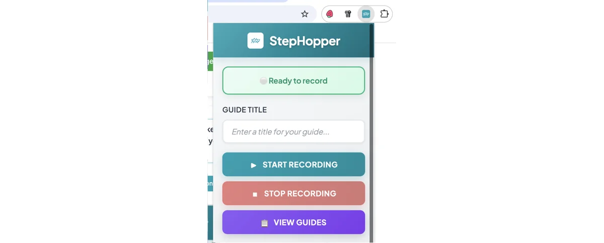 Screenshot showing Image step