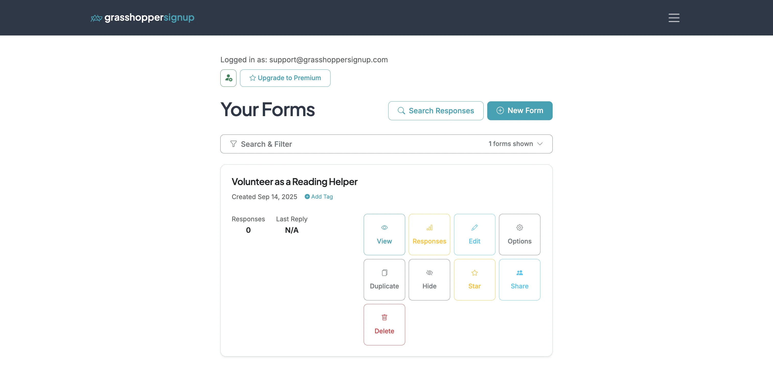 Screenshot showing Visit your Dashboard and click the Add User icon.