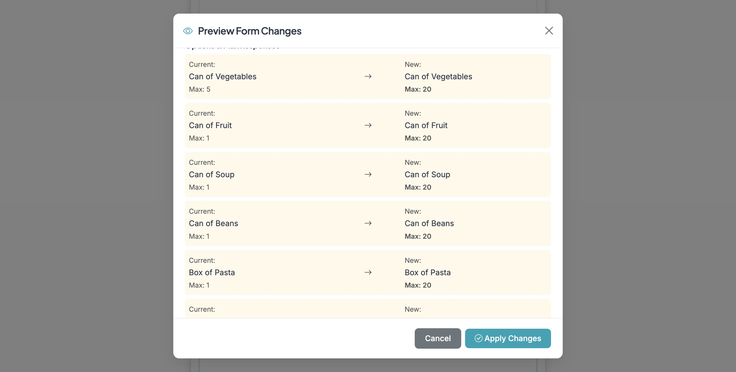 Screenshot showing The AI Adjustments will provide a confirmation step on proposed changes.