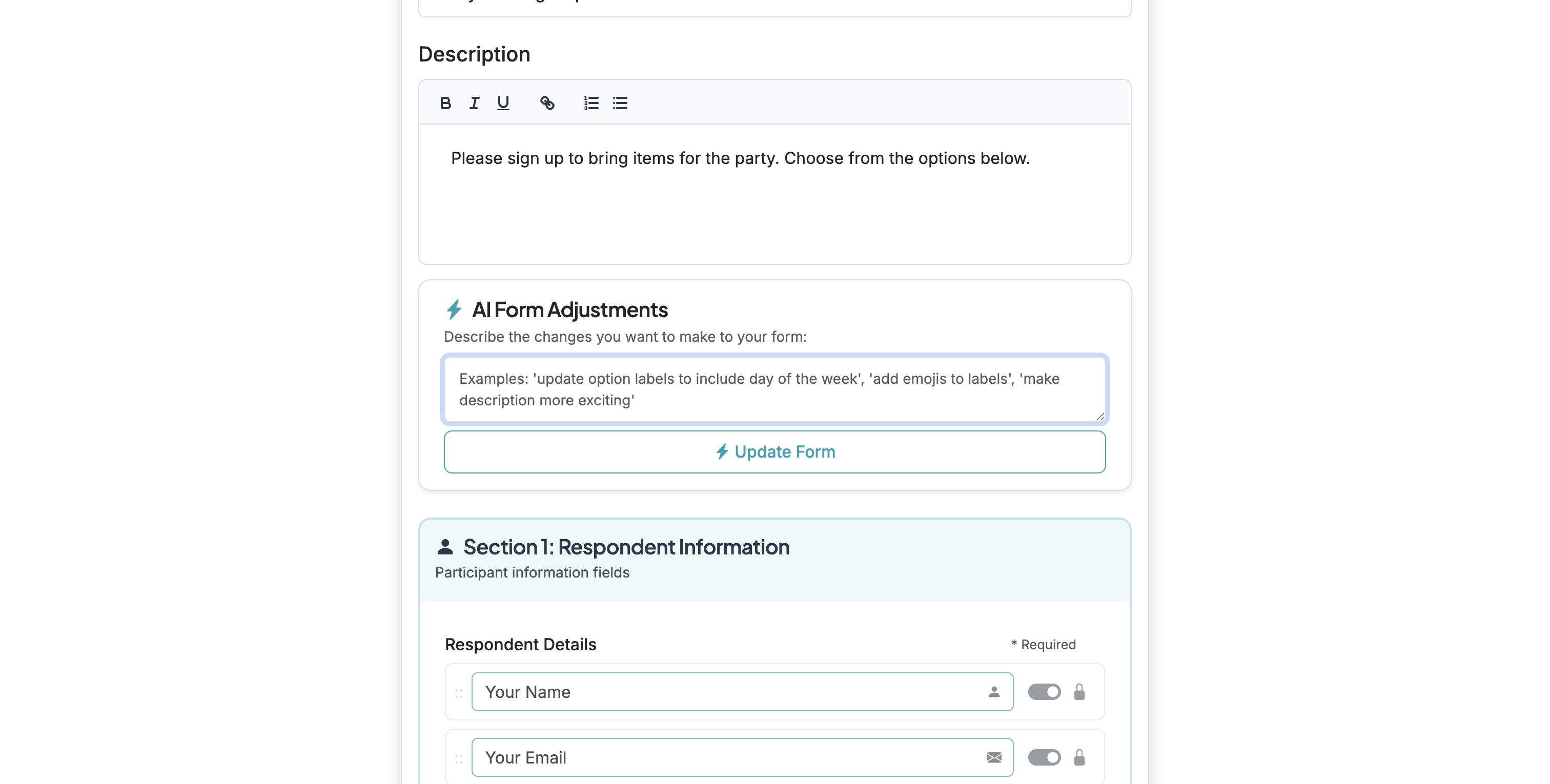 Screenshot showing Click on textarea