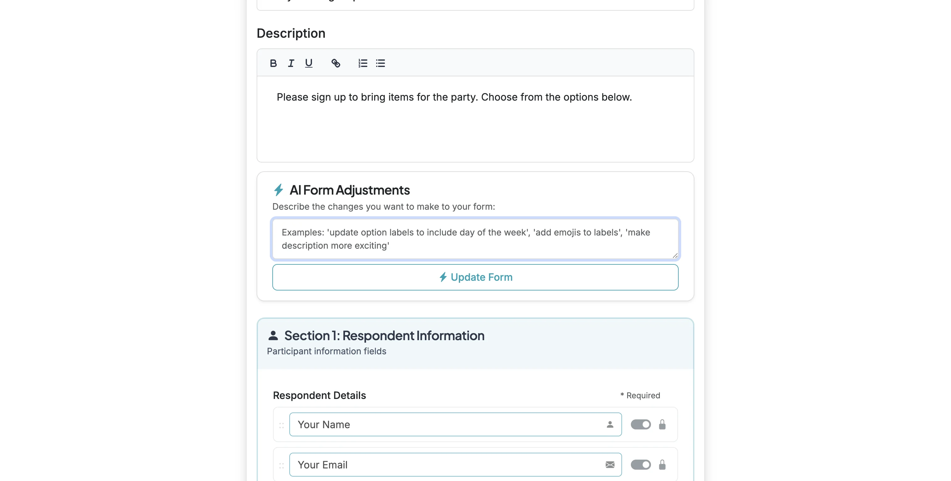 Screenshot showing Click on textarea