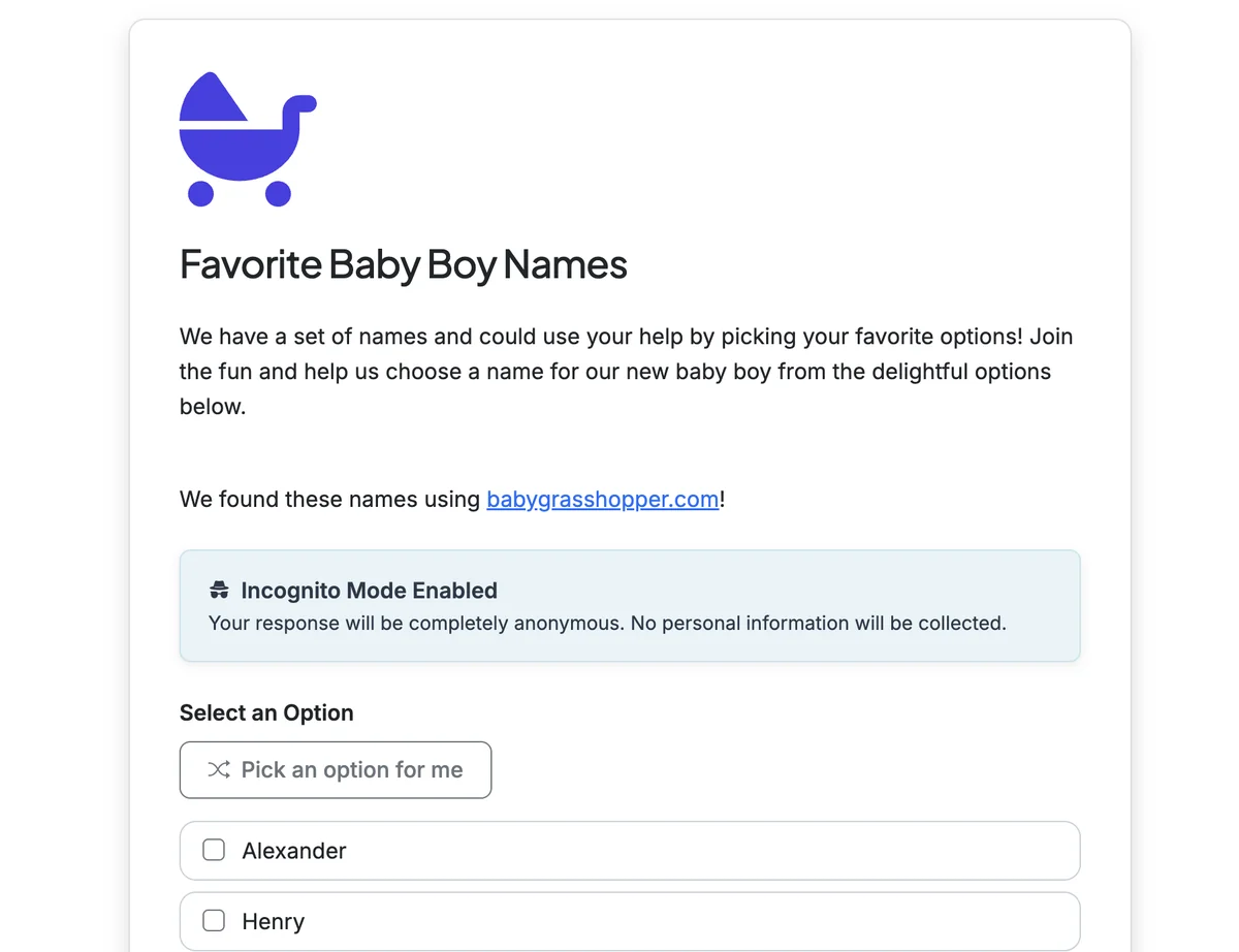 Screenshot showing When Strict Privacy Mode is enabled, the Name and Email fields are disabled and not collected.