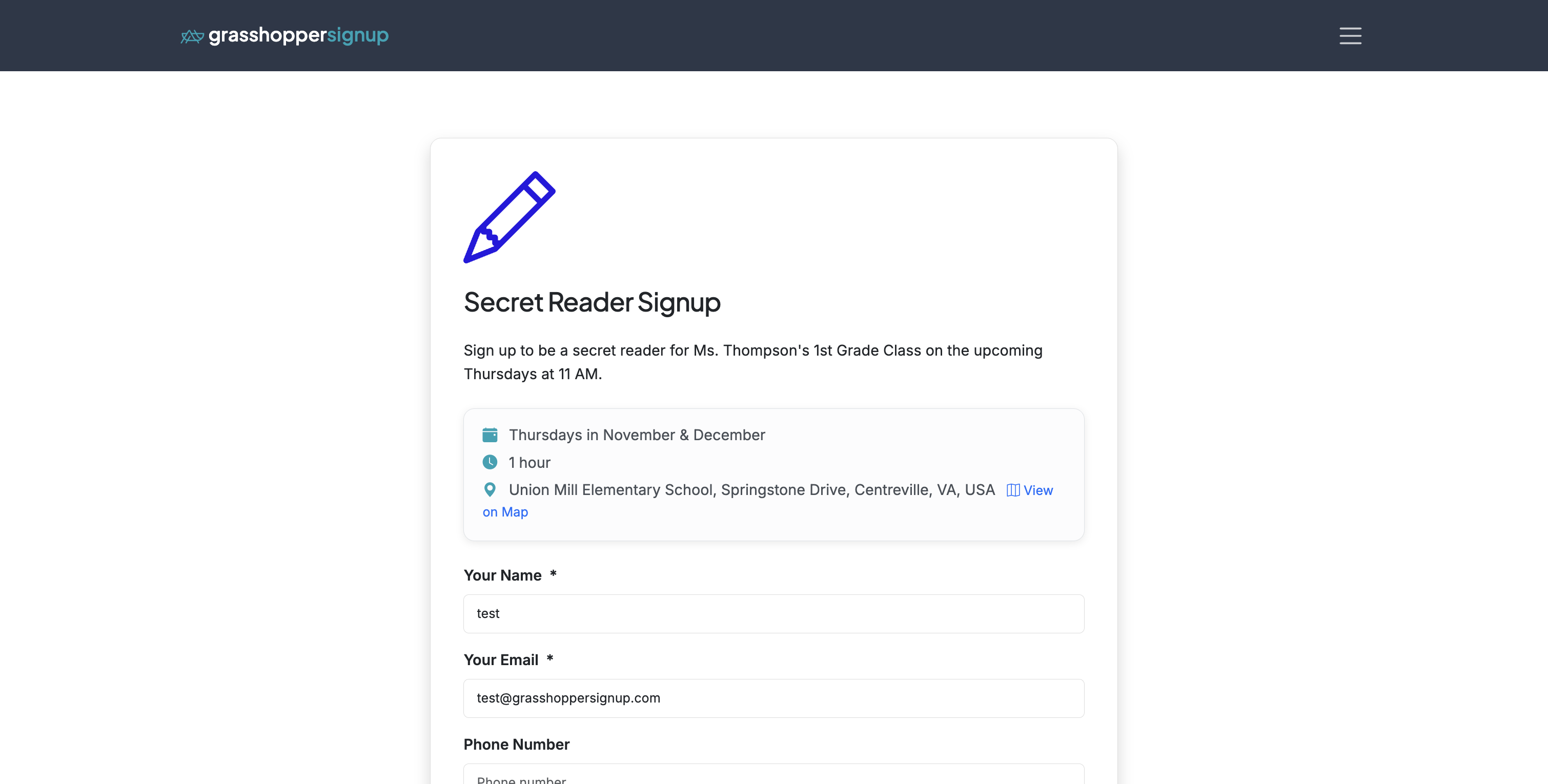 Screenshot showing Respondents will visit your form.