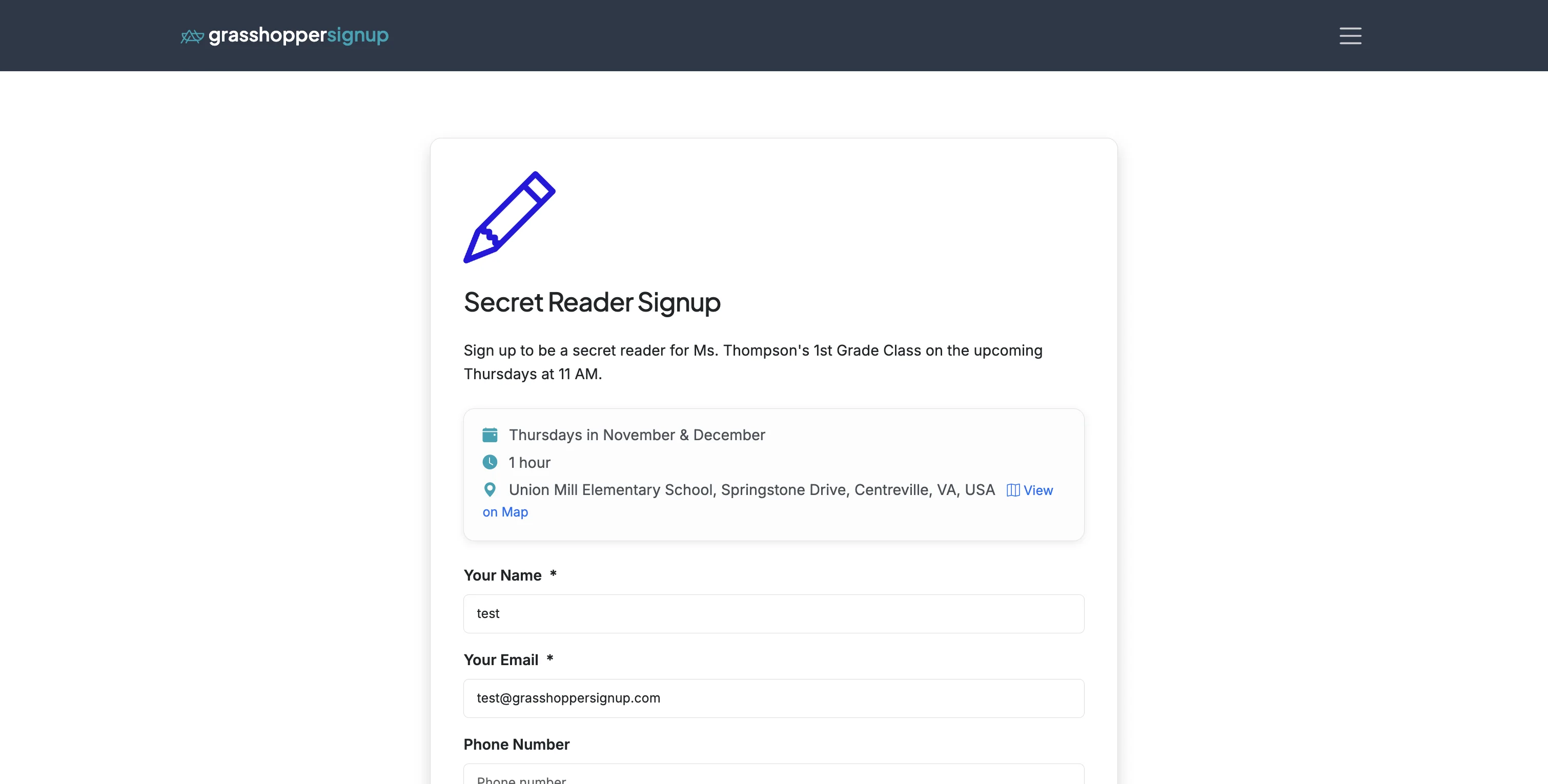 Screenshot showing Respondents will visit your form.