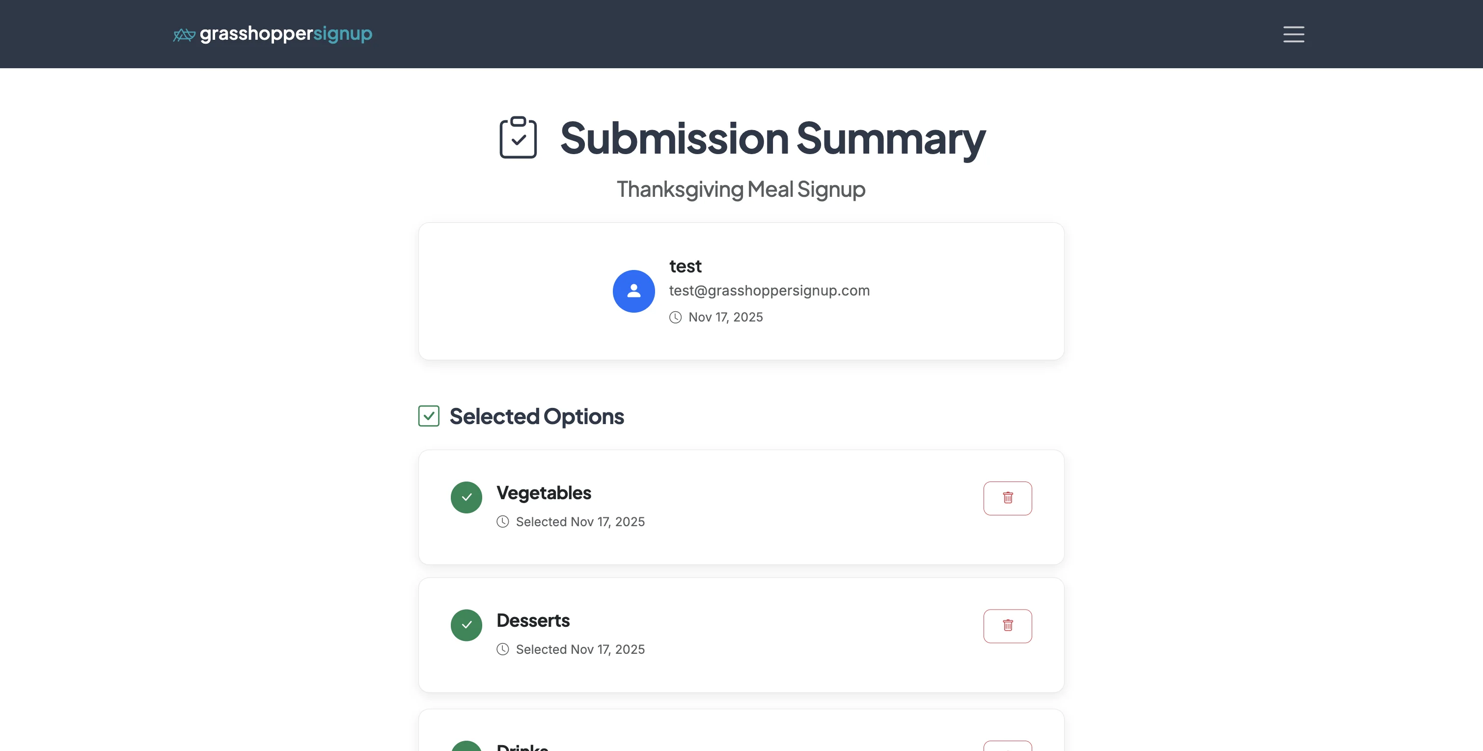 Screenshot showing Click on 'View Full Submission' to see your full response.