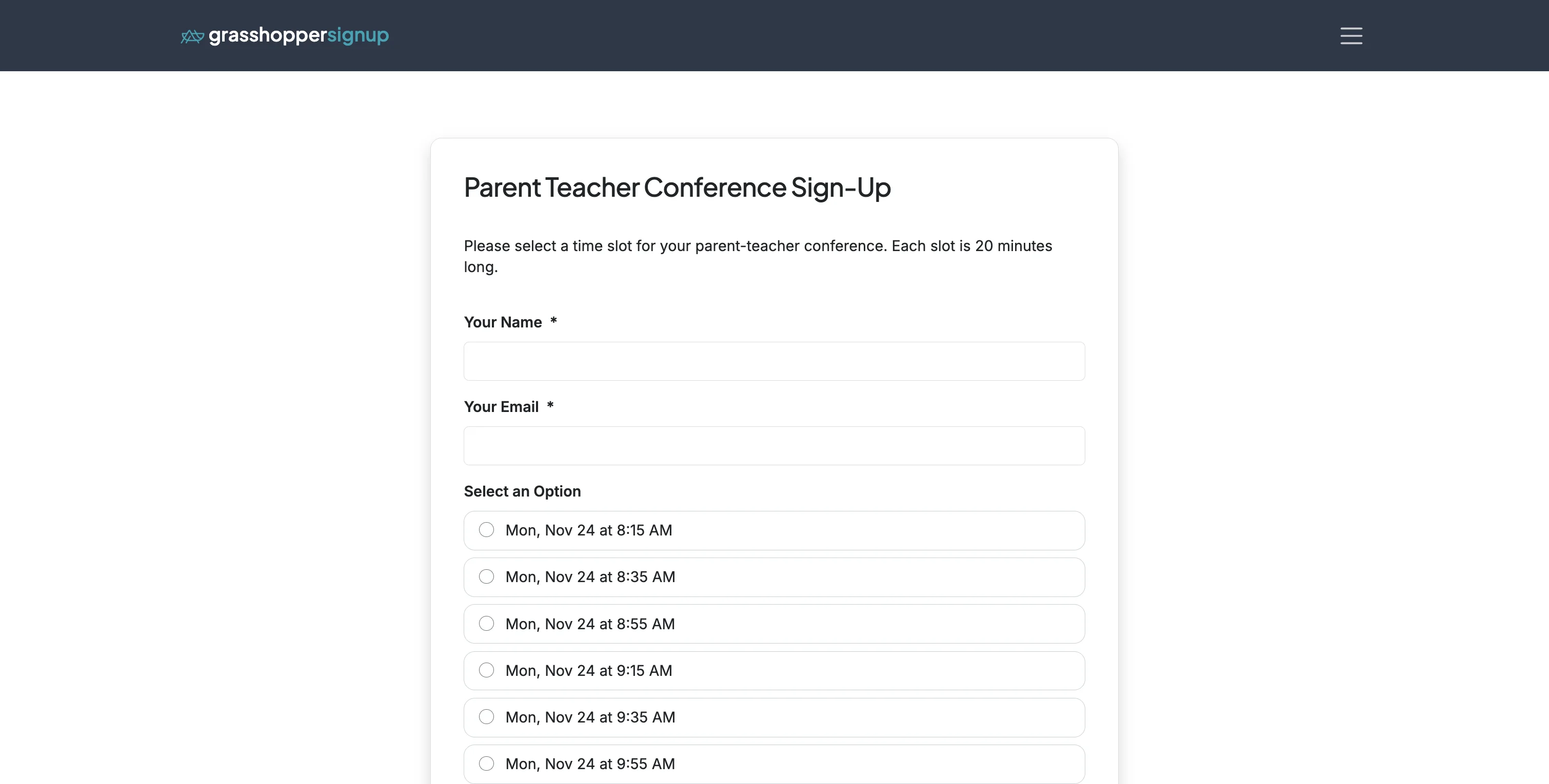 Screenshot showing This is a form with the toggle ON (after disabling).