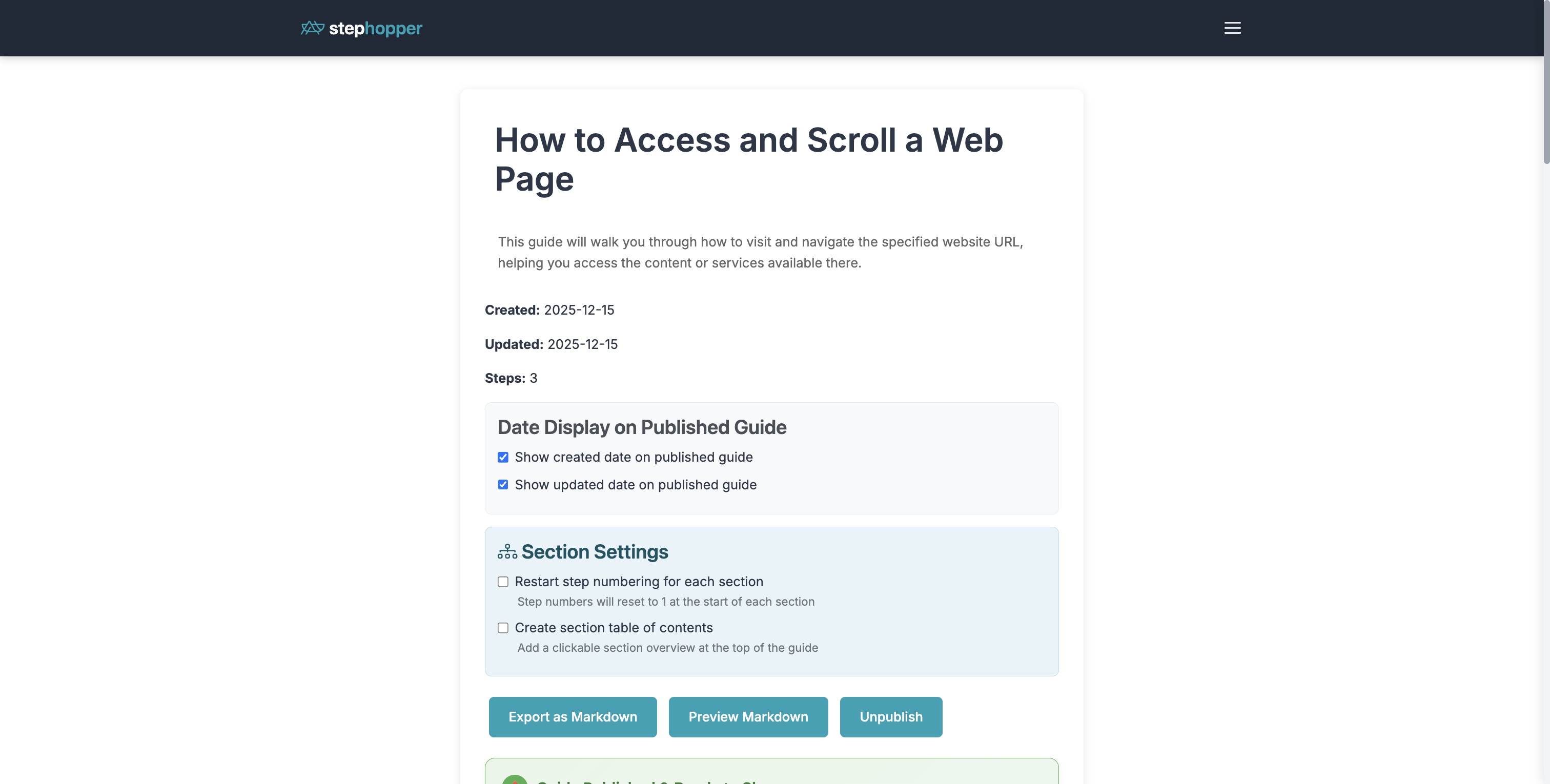 Perform Initial Setup Steps - Step-by-Step Guide | StepHopper