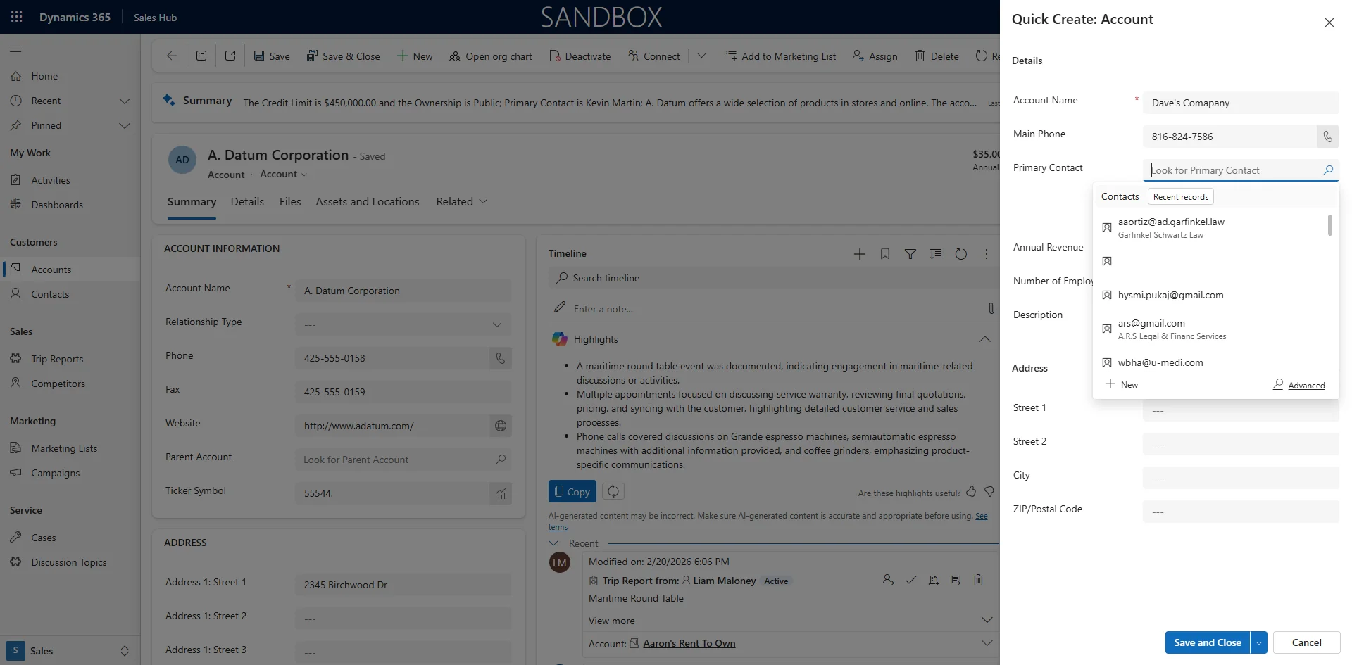 Screenshot showing To Add A New Contact Click on the Magnifying Glass and in the bottom Left Click New