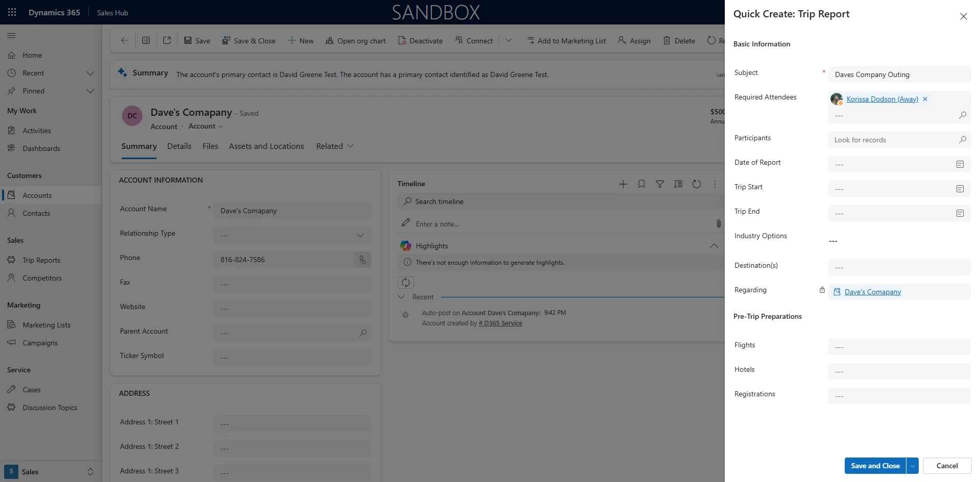 Screenshot showing Click on 'Participants'
