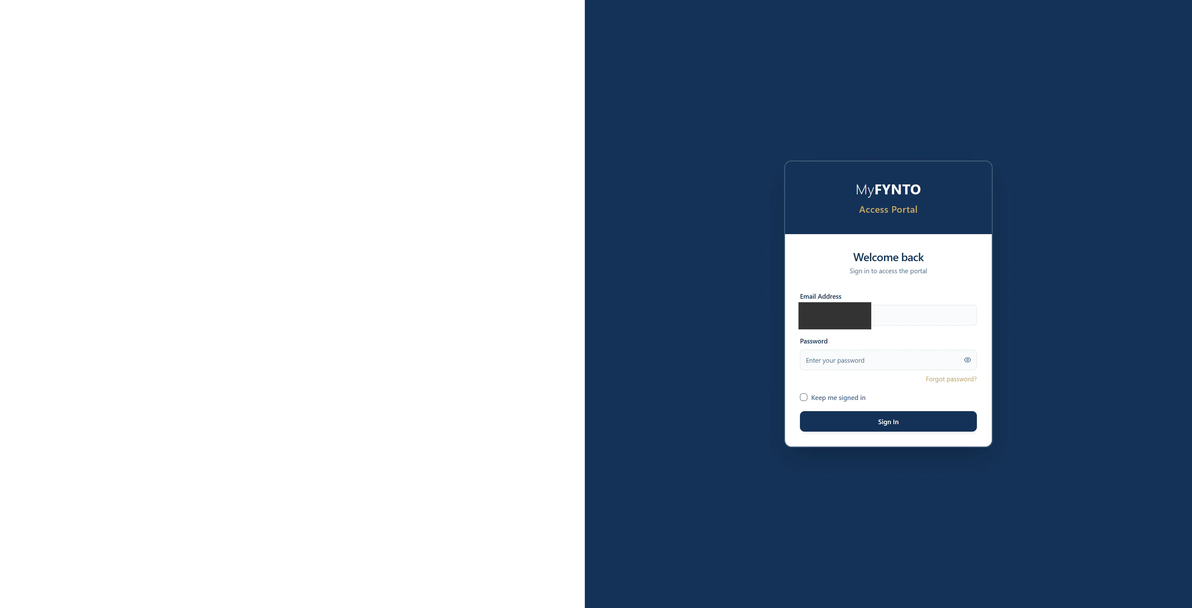 Screenshot showing You will then be re-directed to the sign-in page