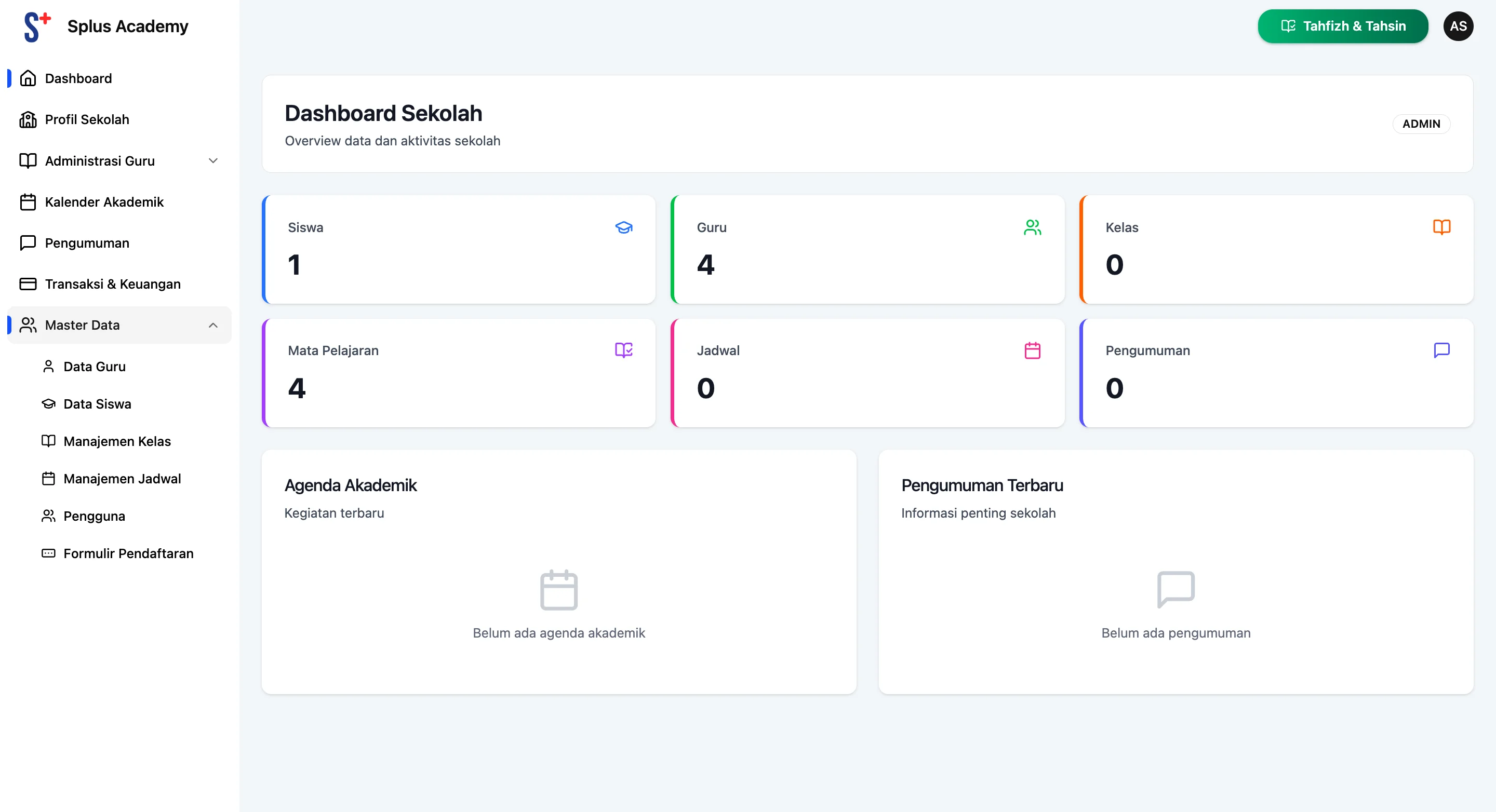 Screenshot showing Klik Menu Manajemen Kelas