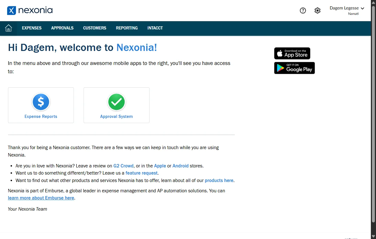 Screenshot showing Starting point - initial view of the page