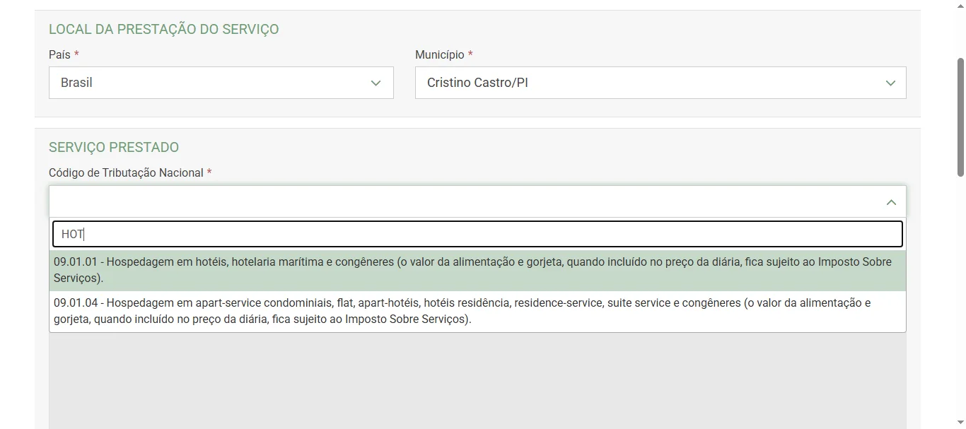Screenshot showing Scroll page