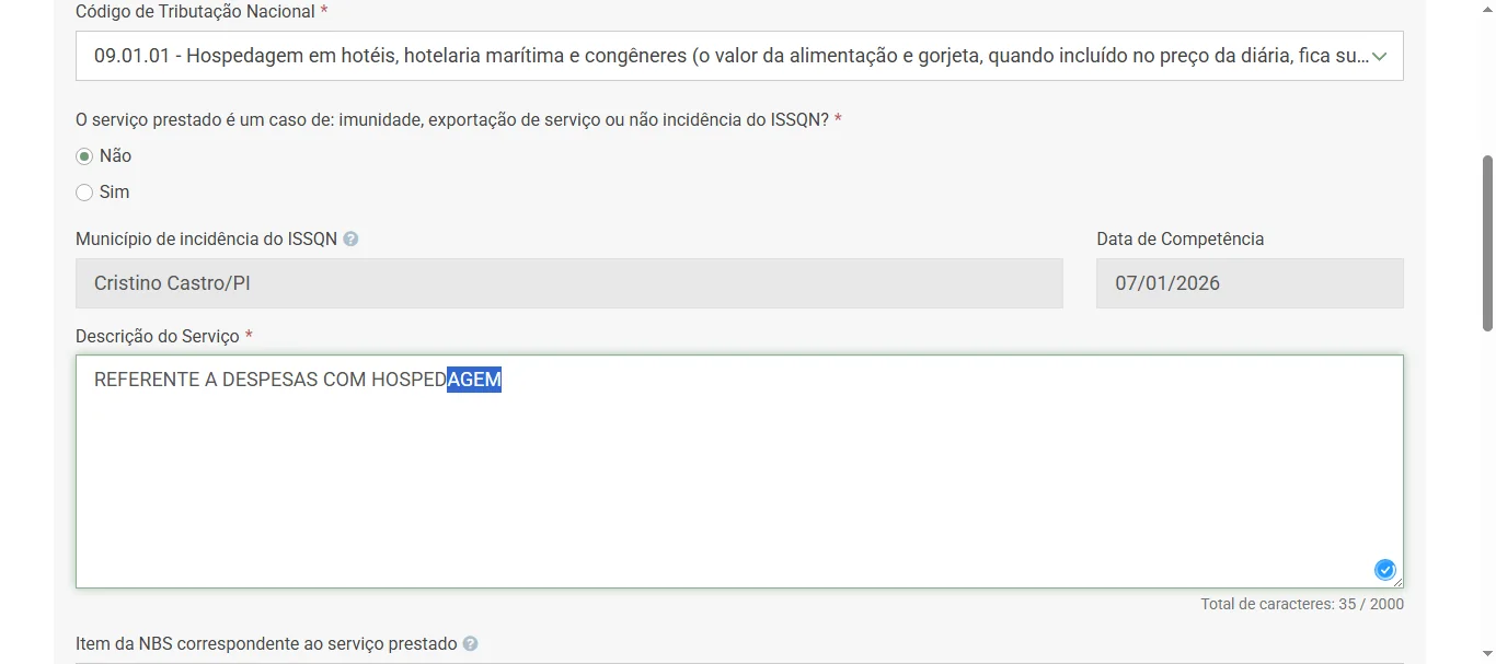 Screenshot showing Enter text in input field