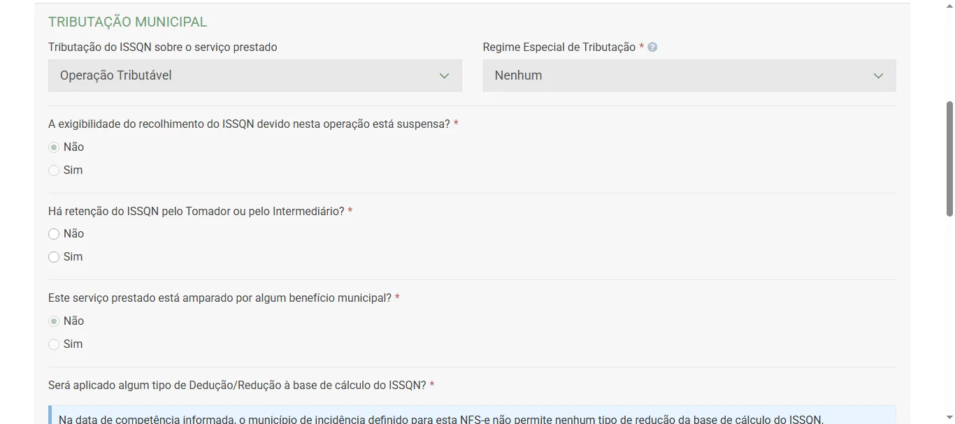 Screenshot showing Scroll page