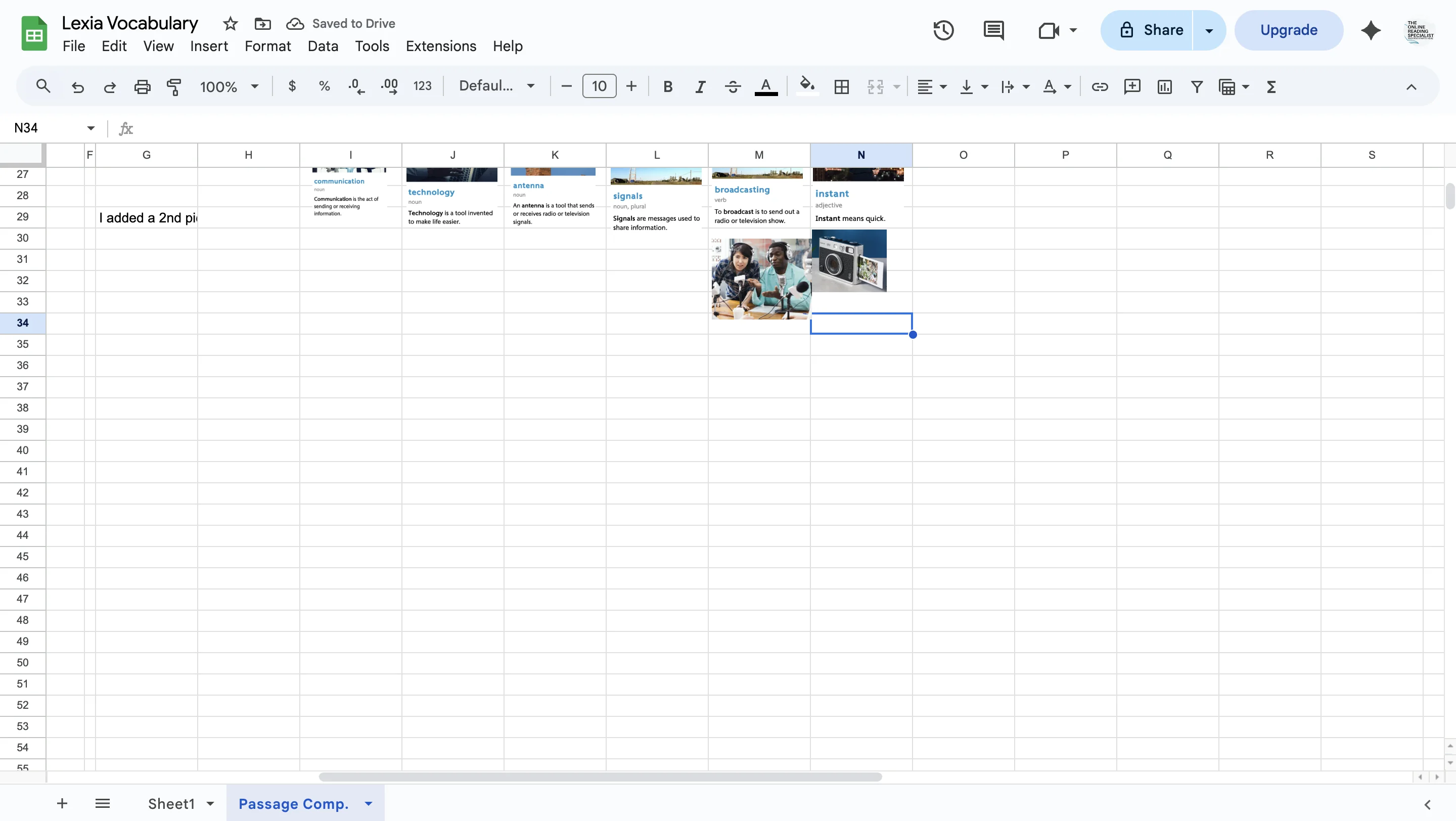 Screenshot showing Click on div