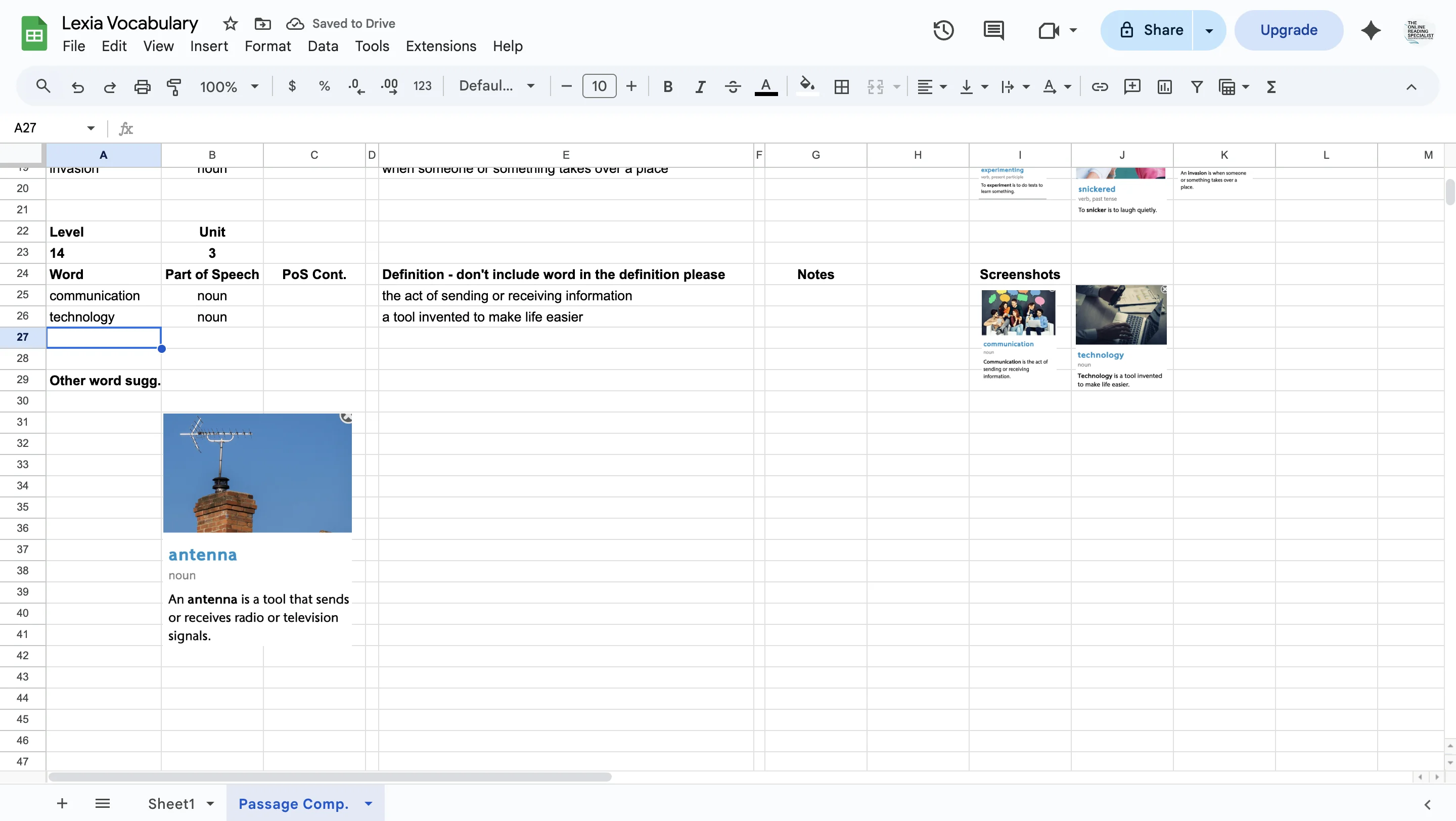 Screenshot showing Click on div