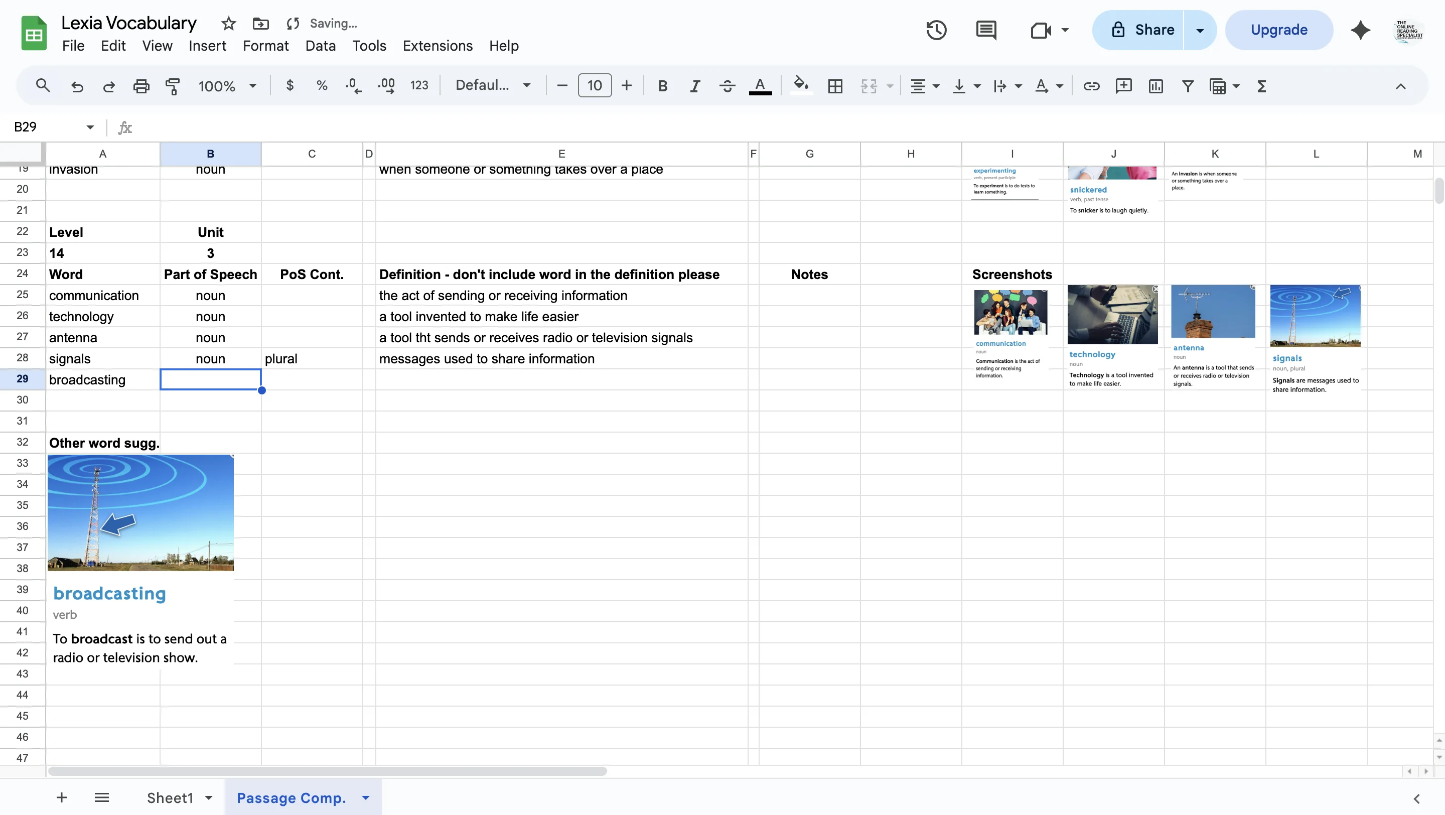 Screenshot showing Click on div