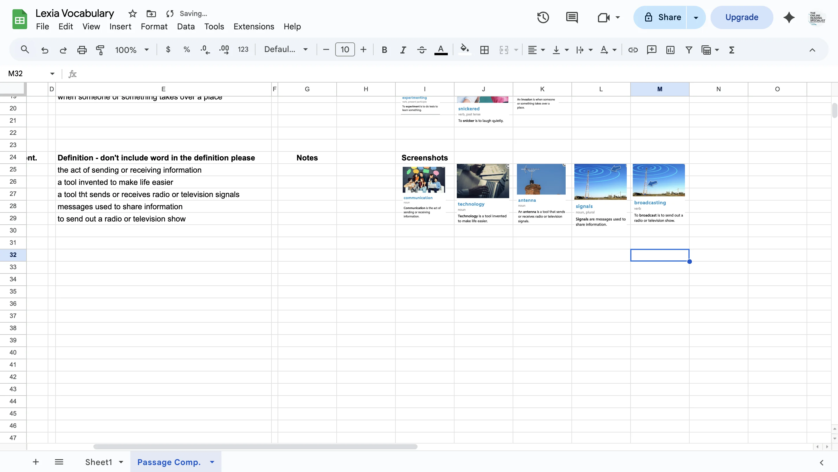 Screenshot showing Click on div