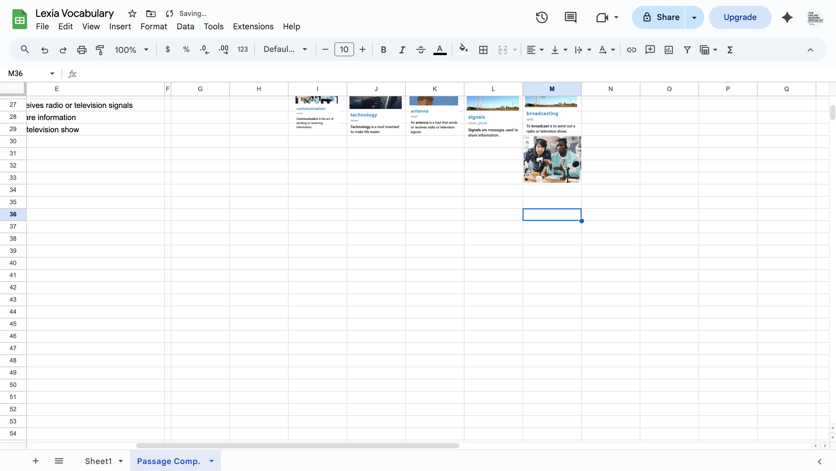 Screenshot showing Click on div
