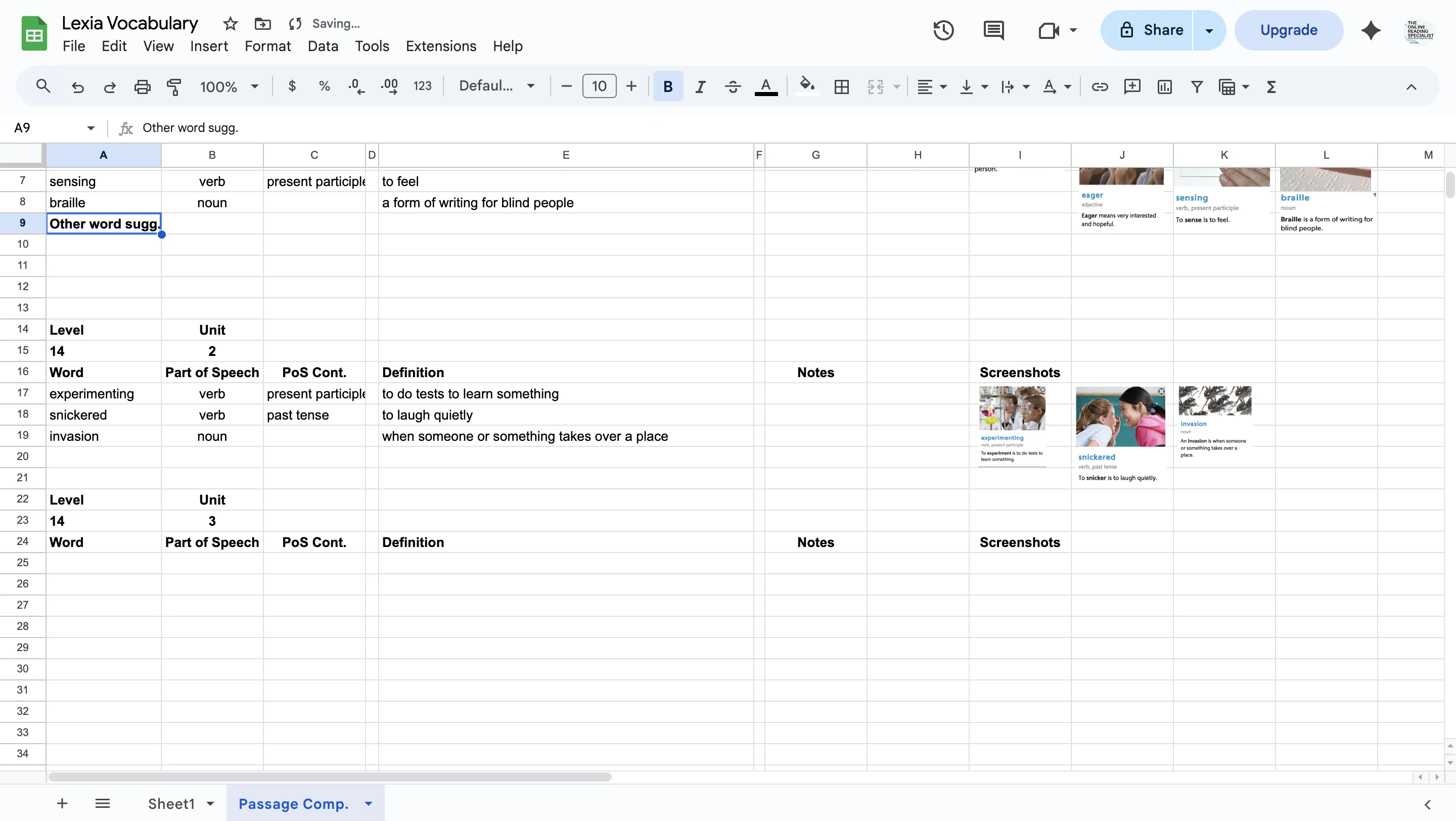 Screenshot showing Click on div