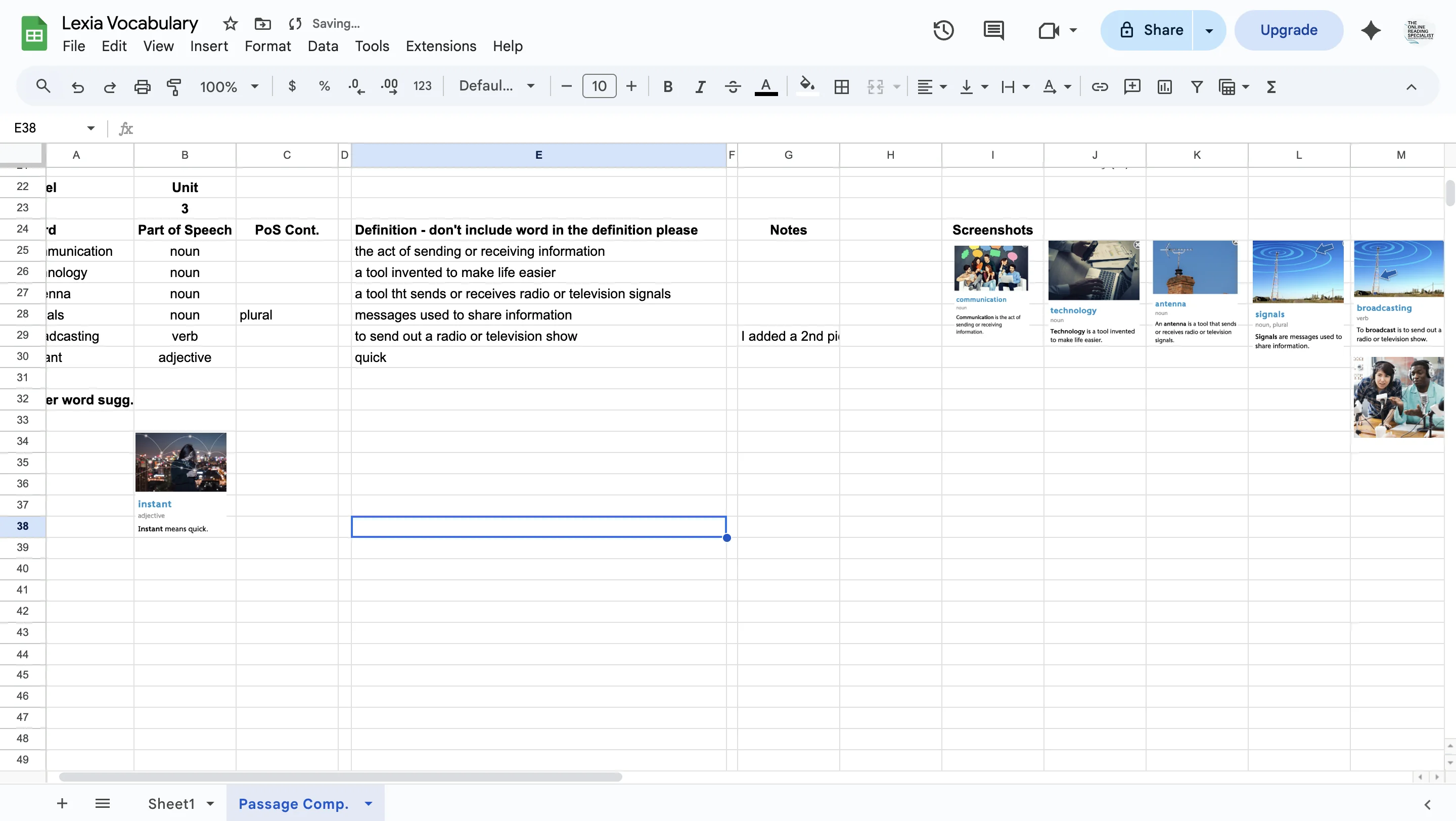 Screenshot showing Click on div